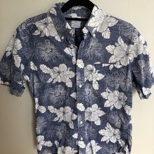 Brooks Brothers Short Sleeve Floral Button Down